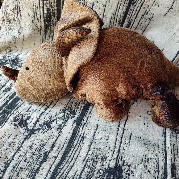 Russ Triggor Triceratops Dinosaur Plush 1996 Beanie 12" - Picture 1 of 7